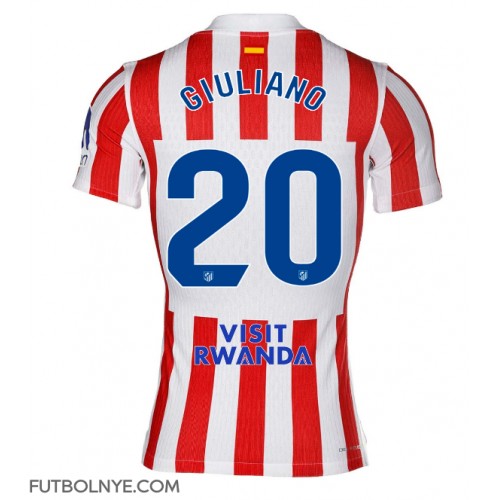 Camiseta Atletico Madrid Giuliano Simeone #20 Primera Equipación 2025-26 manga corta